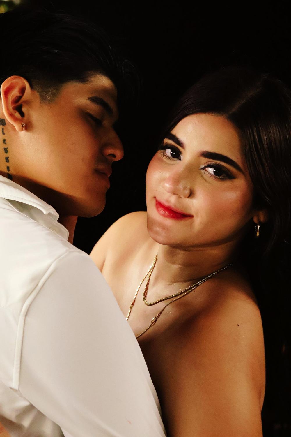 Fotografia de pareja en Cancun